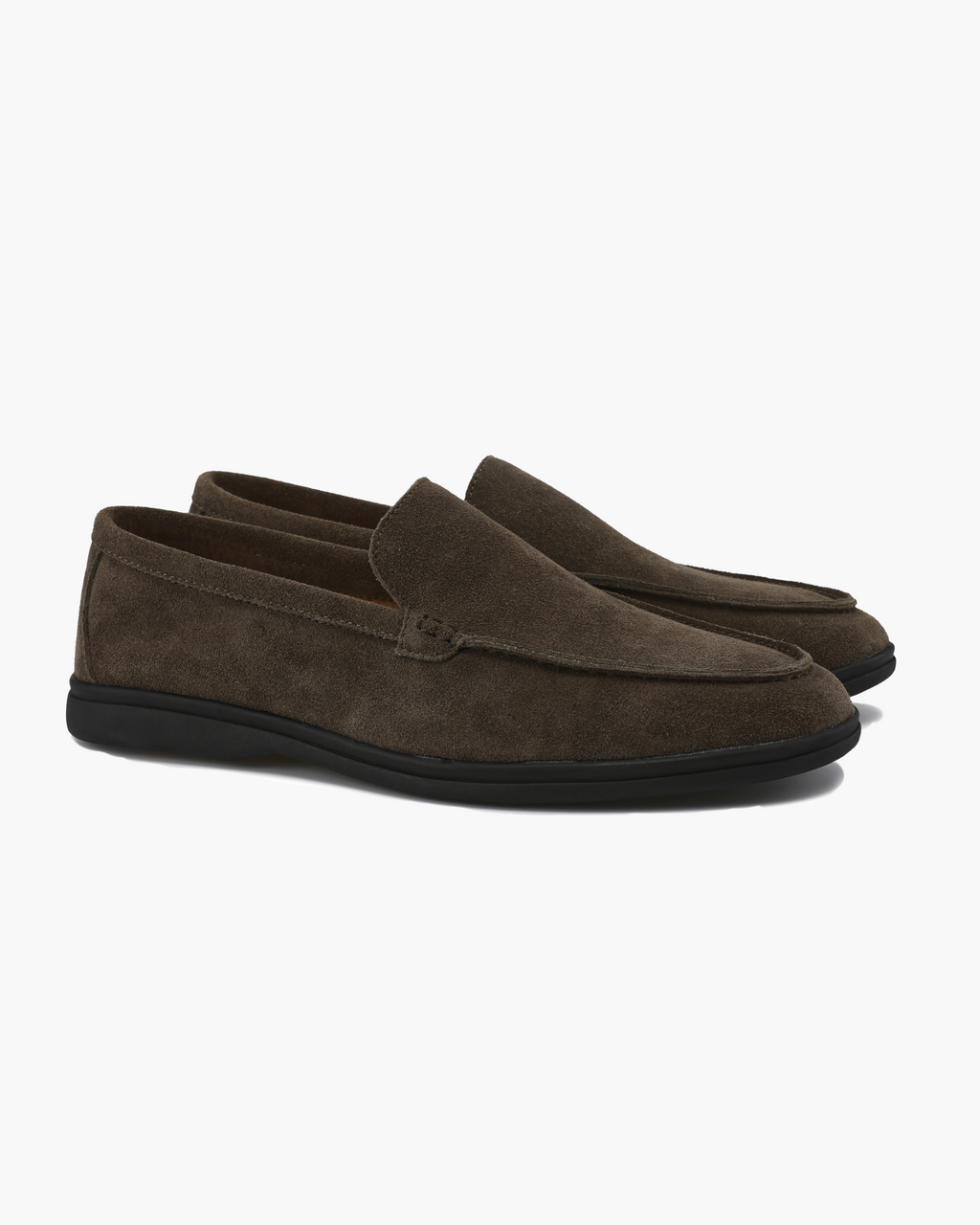 Oliver™ | Ruskindsloafers med sort sål