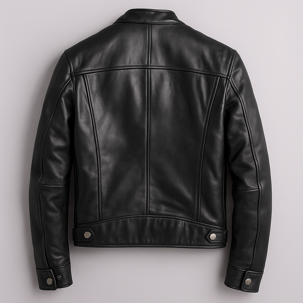 Sander™ | Læderjakke med elegant minimalistisk design