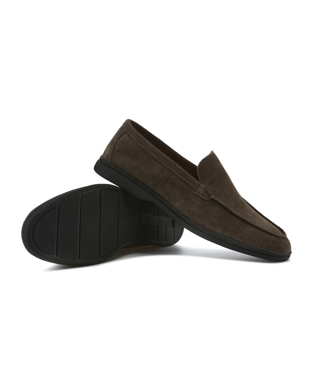 Oliver™ | Ruskindsloafers med sort sål
