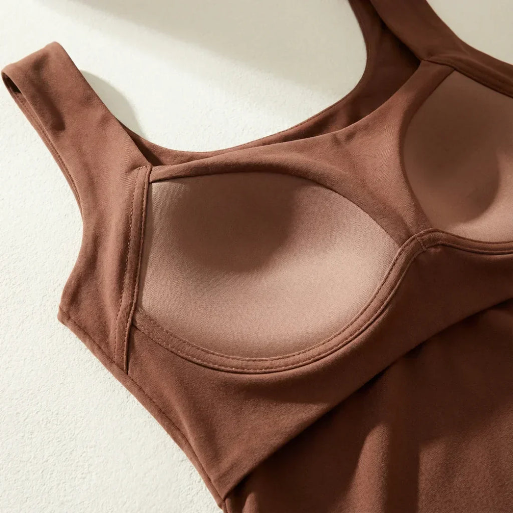 Asta™ | Komforttop med Indbygget BH og Støttende Pasform