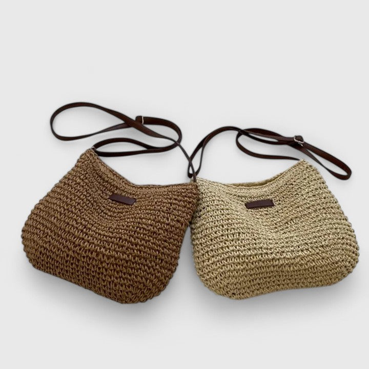 Agnes™ | Flettet skuldertaske med justerbar rem