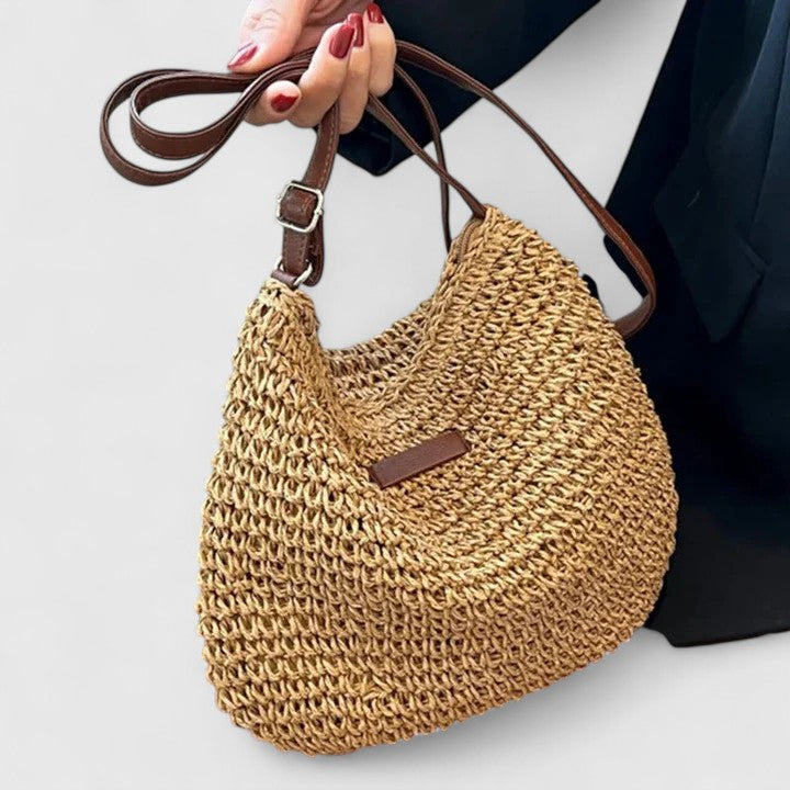 Agnes™ | Flettet skuldertaske med justerbar rem